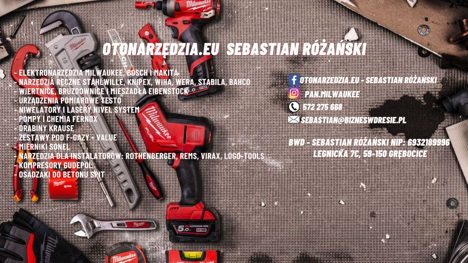 Zdjęcie na okładce dla otonarzedzia.eu - Sebastian Różański